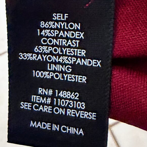 💕 Torrid Burgundy Lace Fit & Flare Dress – Size 3 (Plus 3X) – 2017 Collection - Picture 4 of 4